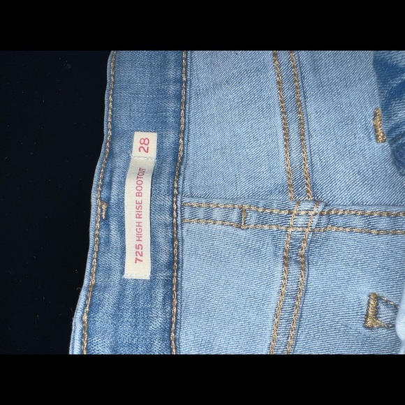 Levy Bootcut Flare Jean Washed Blue - Picture 3 of 3